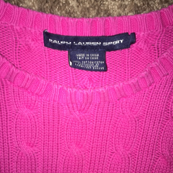 Ralph Lauren Sport Cable-Knit Crewneck Sweater - Picture 2 of 3